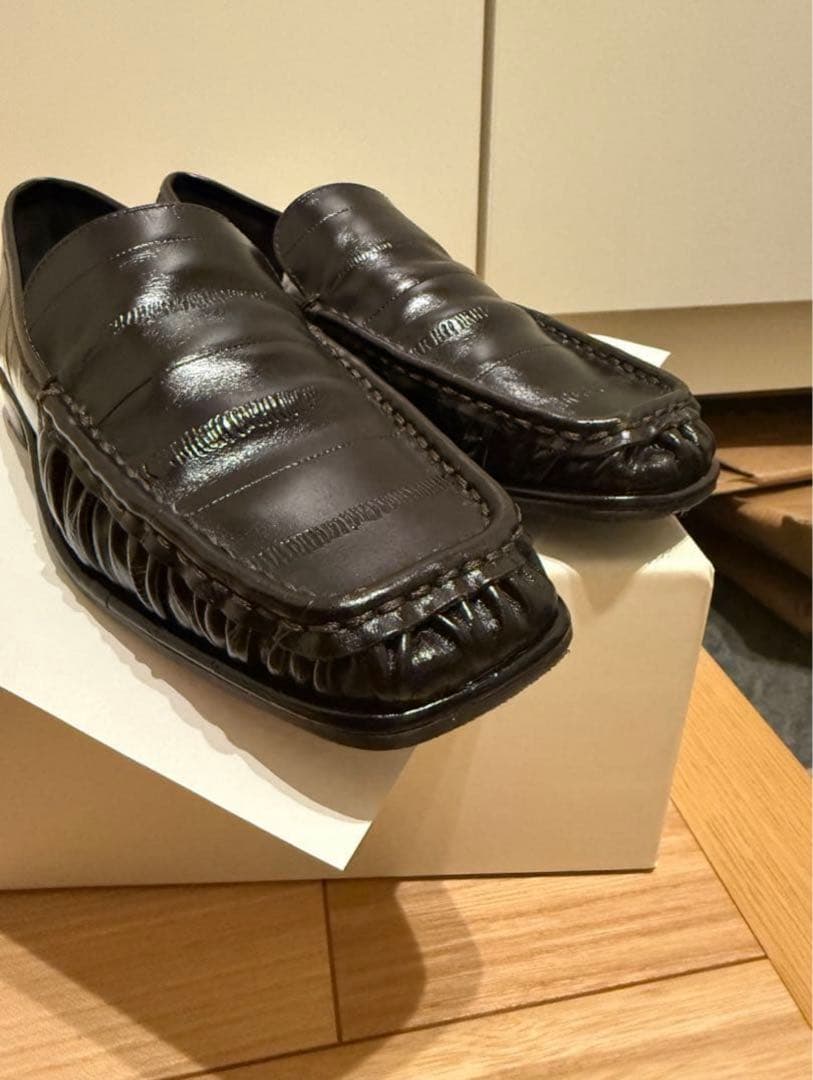 【TODAYFUL】36/Squaretoe Gather Loafers