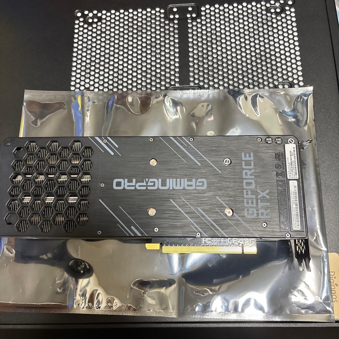 動作確認済　Palit GeForce RTX 3070 GamingPro