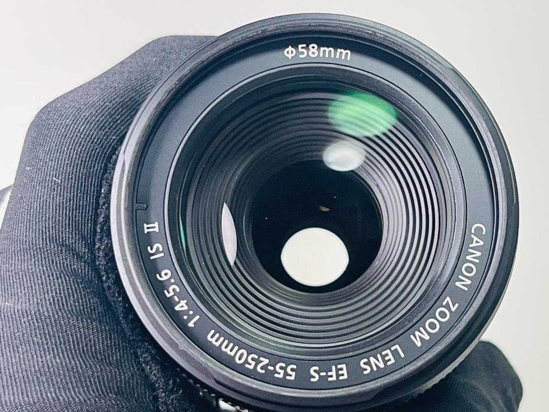 ★美品☆キャノン EF-S 55-250mm IS II☆手ブレ補正付望遠レンズ