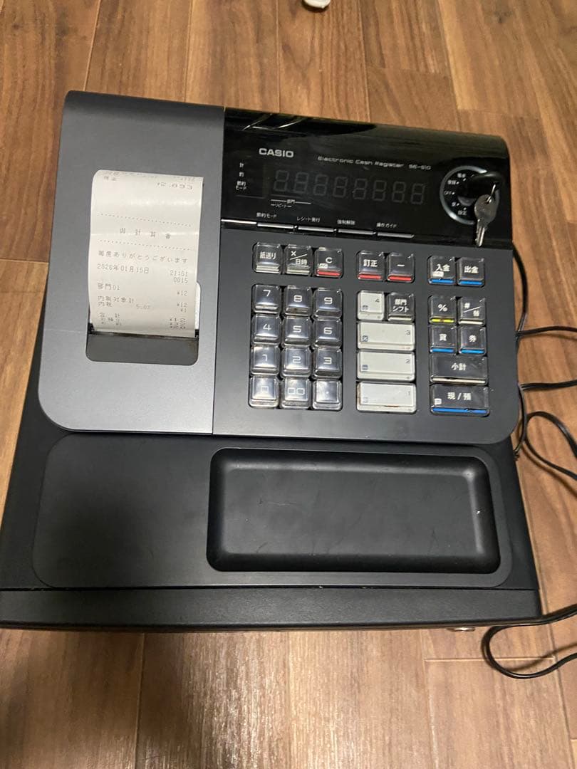 CASIO カシオ レジスター　SE-S10
