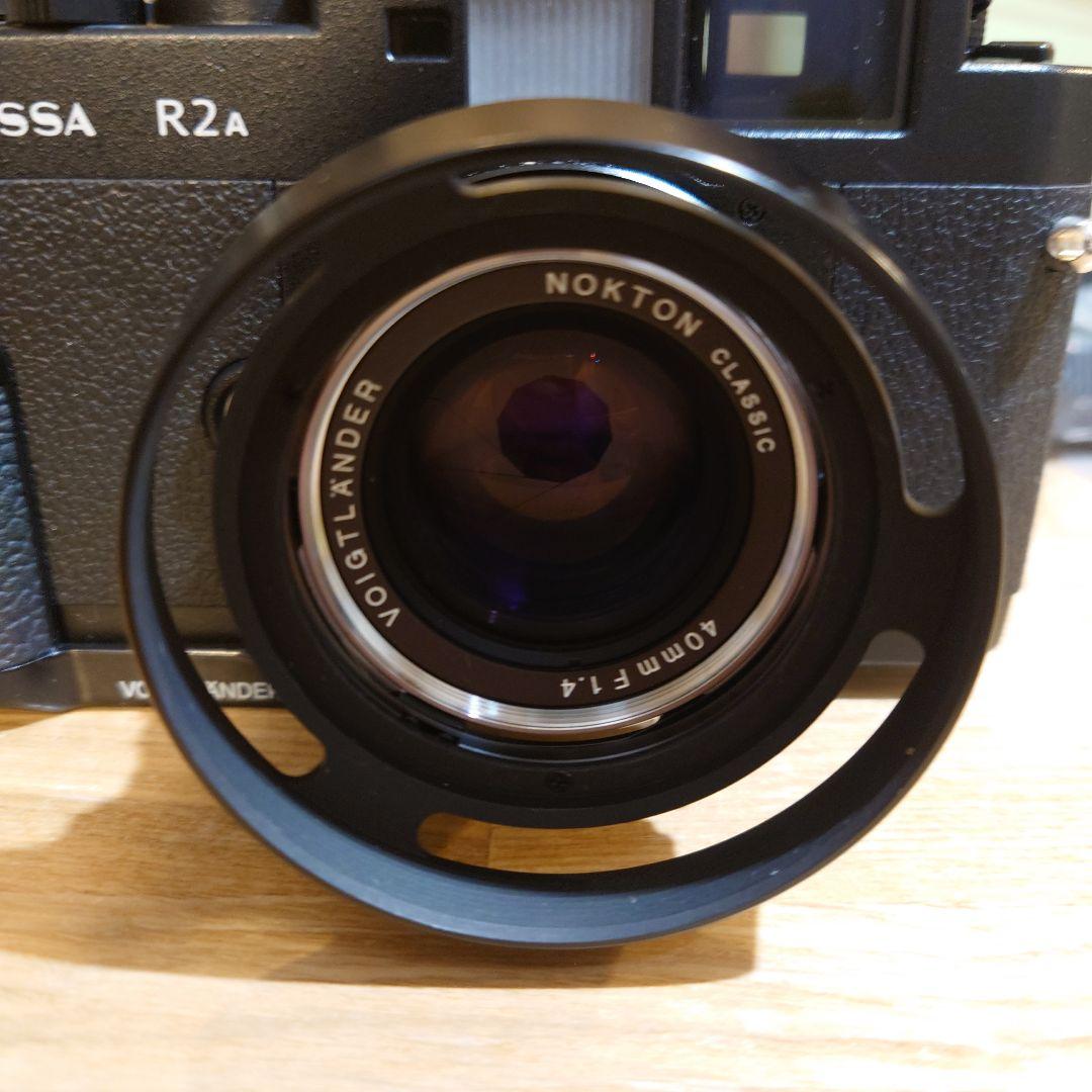 Voigtlander　BESSA R2A 　レンズ40mm　サイドグリップ　箱
