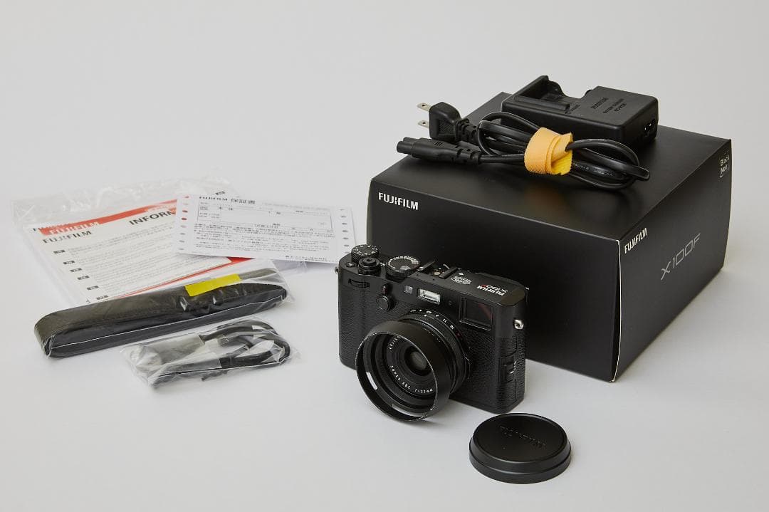 実用品 Fujifilm X100f ブラック コンパクトデジタルカメラ