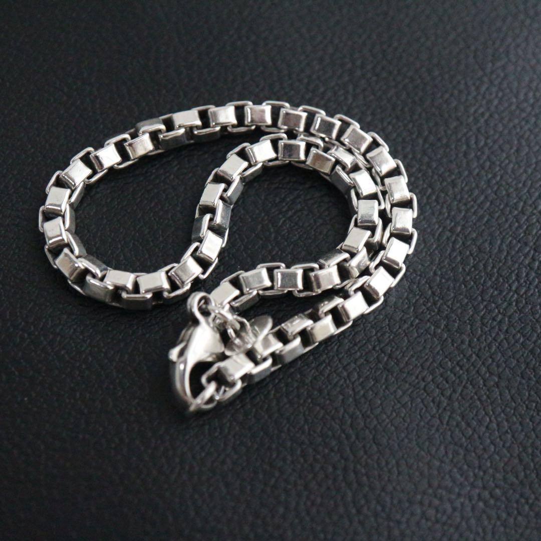 極美品✨箱袋付き✨ティファニー ベネチアン リンク ブレスレット男女メンズ