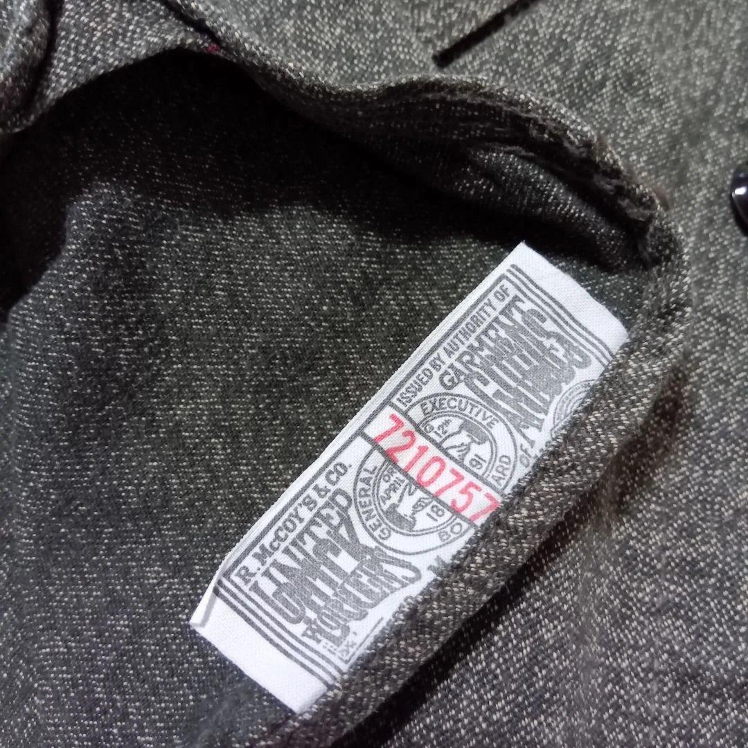 JOE McCOY 8 HOUR UNION　ブラックシャンブレーシャツ　17