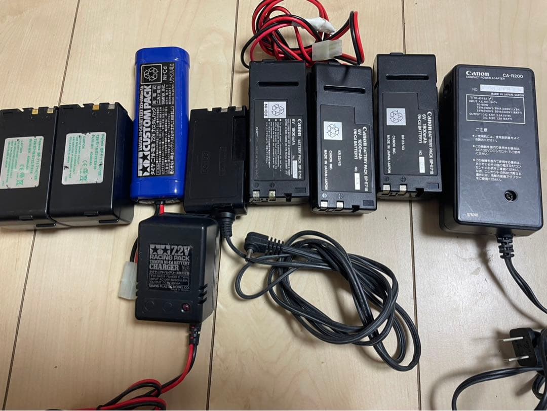 Canon LX-1T Hi8 8ミリビデオカメラ レンズ3本付 ジャンク品