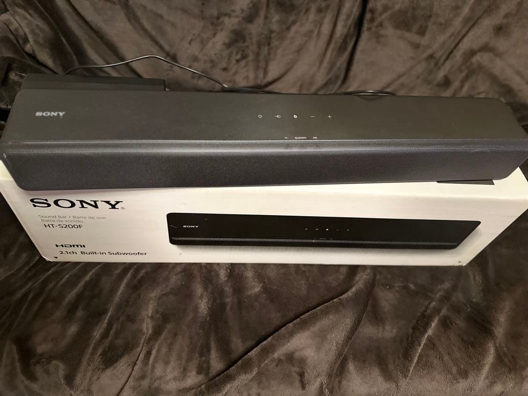 ソニー サウンドバー HT-S200F ブラック 内蔵サブウーファー HDMI