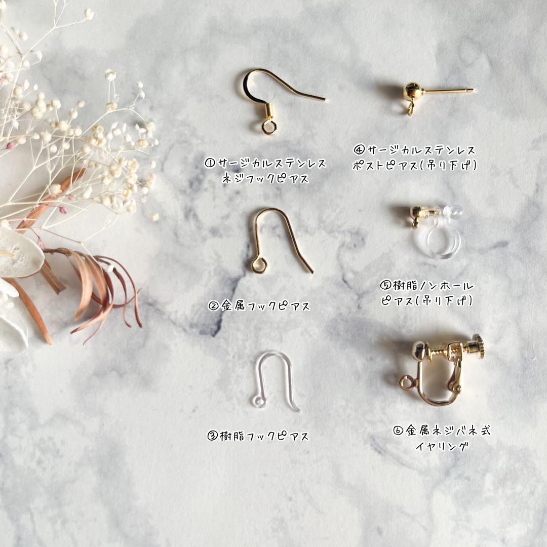 ね*ぽ様 【一点物】水引 黒猫と苺のピアス/イヤリング