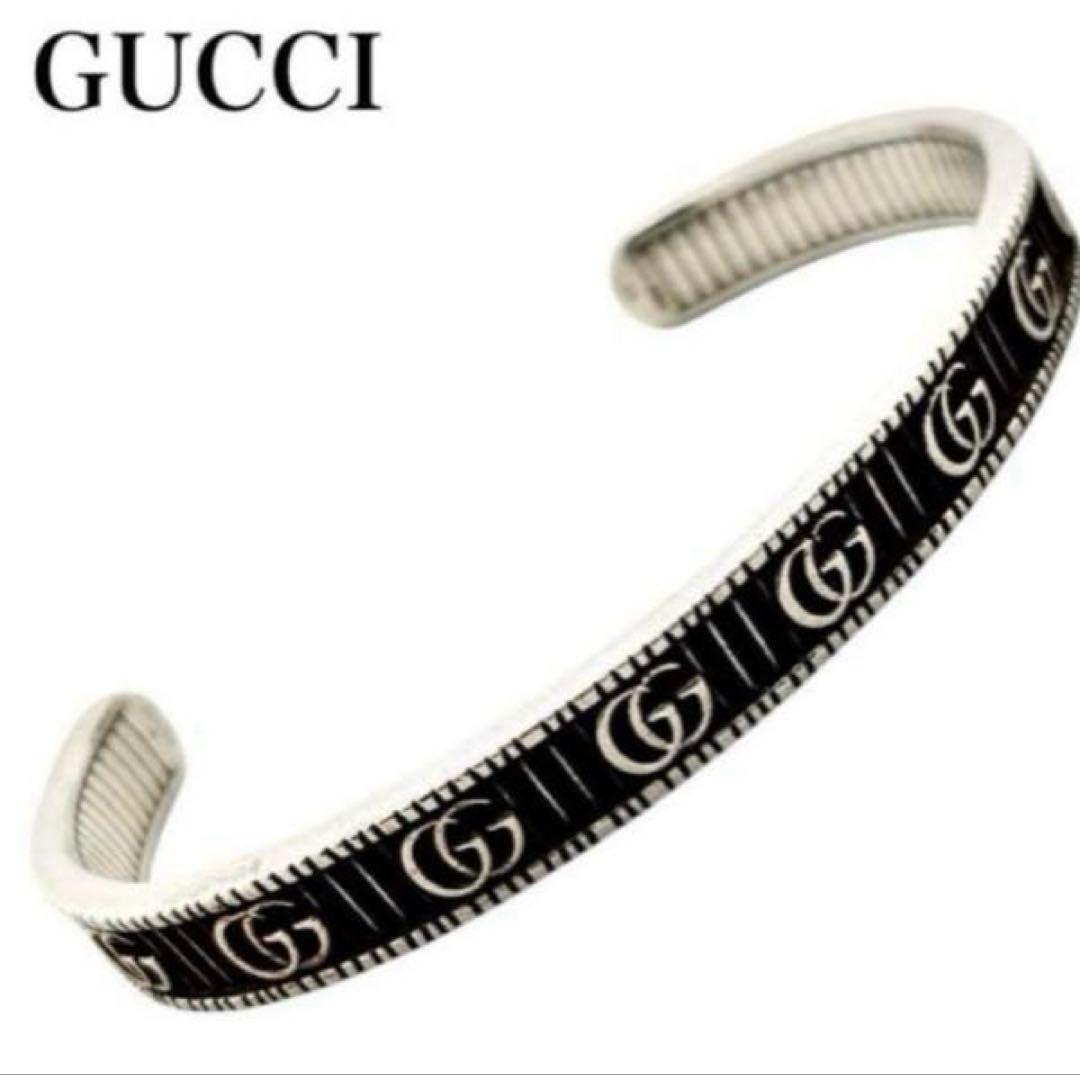 【希少】GUCCI グッチマーモントGGブレスレットバングル