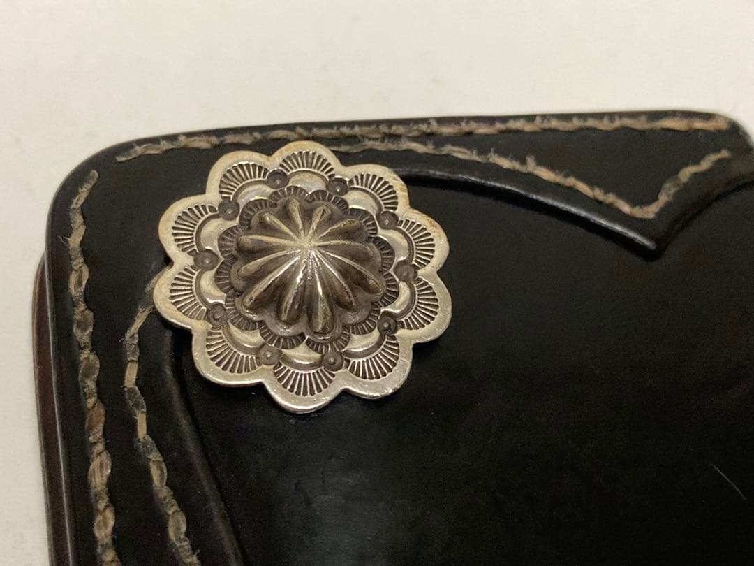 THE FLAT HEAD コードバン　財布　ウォレット　シルバー925 廃盤品