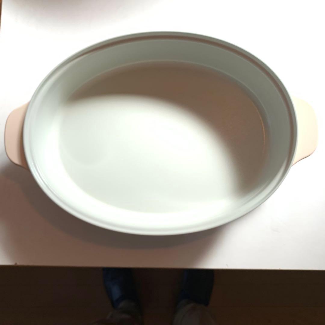 BRUNO　オーバルホットプレートBOE053　４種類のプレート、鍋