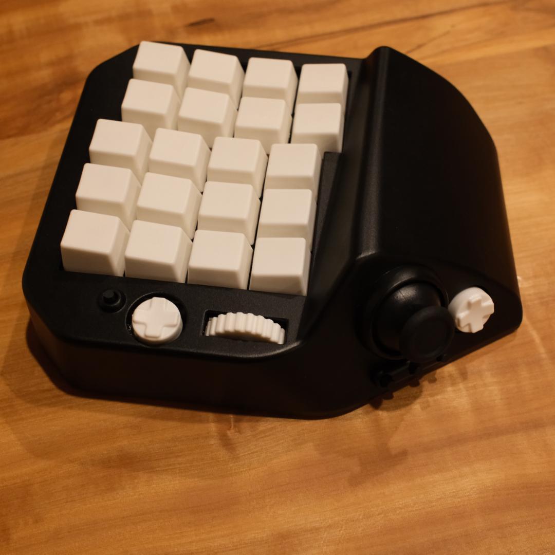 【右手用】MH-DELTA フリップ ブラック 左利き