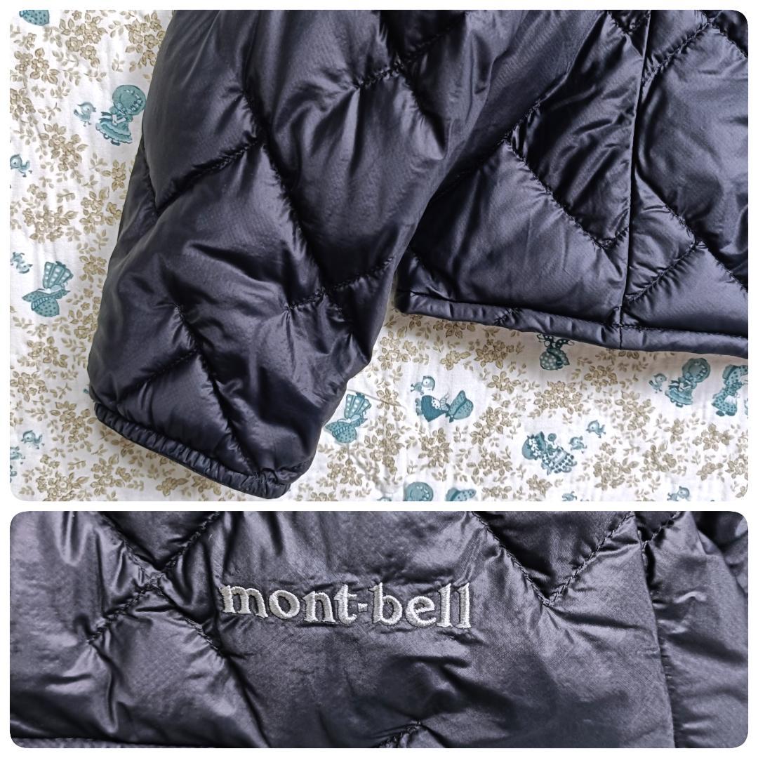 モンベル☆スペリオダウン ラウンドネックジャケット　インナーダウン　黒　XL