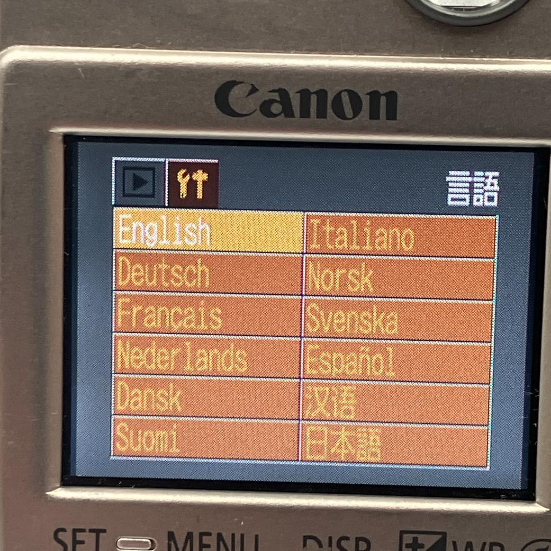 ⭐️オールドコンデジ⭐️Canon IXY Digital 200a シルバー