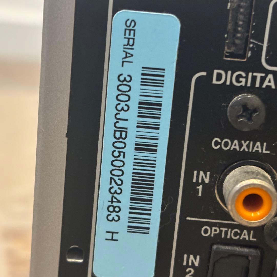 【美品】ONKYO SA-205HDX AVセンター AVアンプ説明書付き