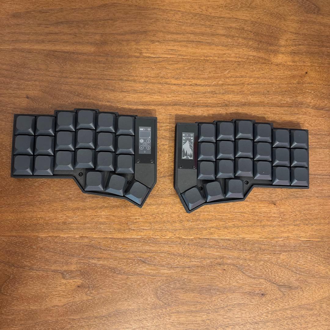 Corne V3ベース ロープロファイルキーボード 有線/無線接続