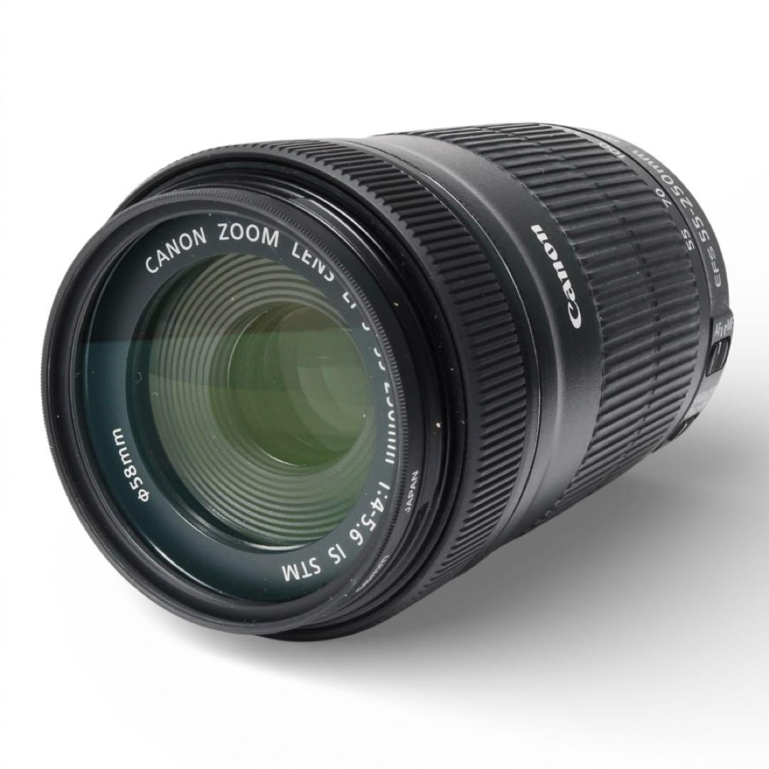 ❣️高性能STMトリプルレンズセット❣️Canon Kiss X8ｉ一眼レフカメラ