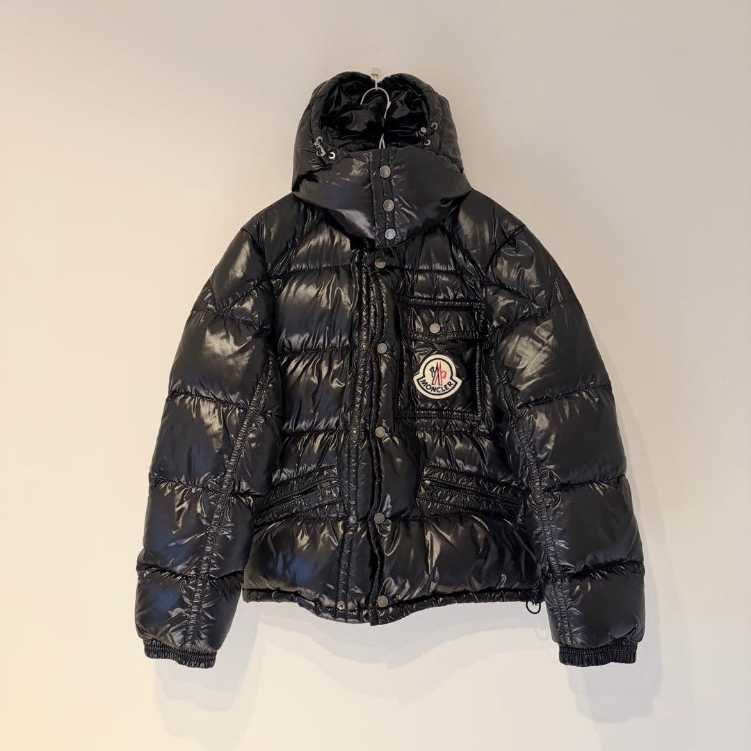 MONCLER K2 モンクレール ダウンジャケット シャイニーブラック 0