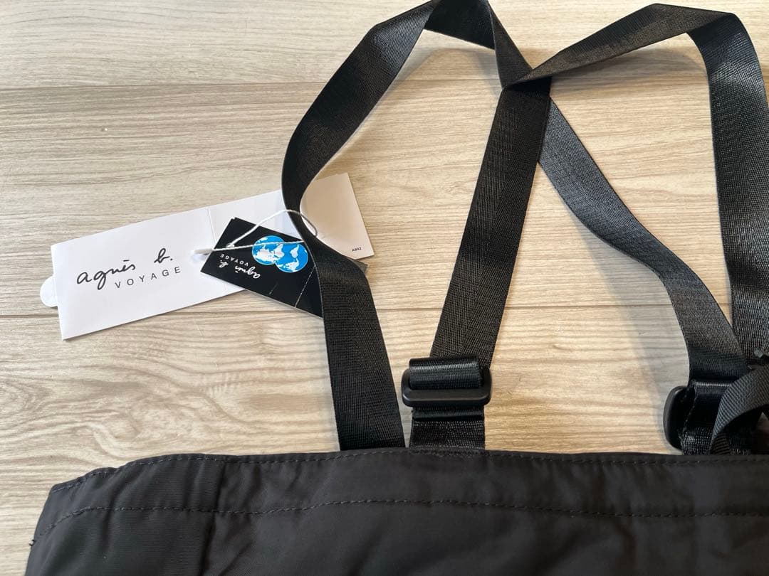 <新品タグ付き> アニエスベー　ロゴ ペアレンツバッグ マザーズバッグ