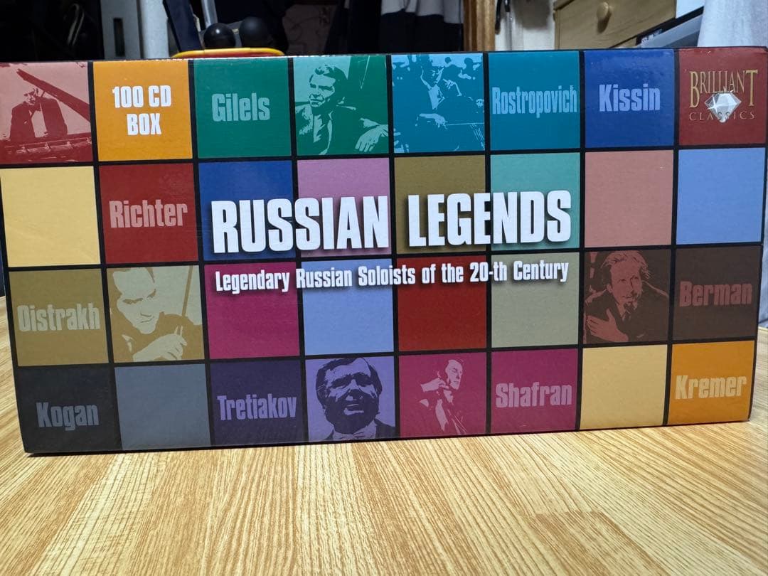 【貴重】ロシアン・レジェンド～２０世紀ロシアの伝説的ソリストたち (100CD)