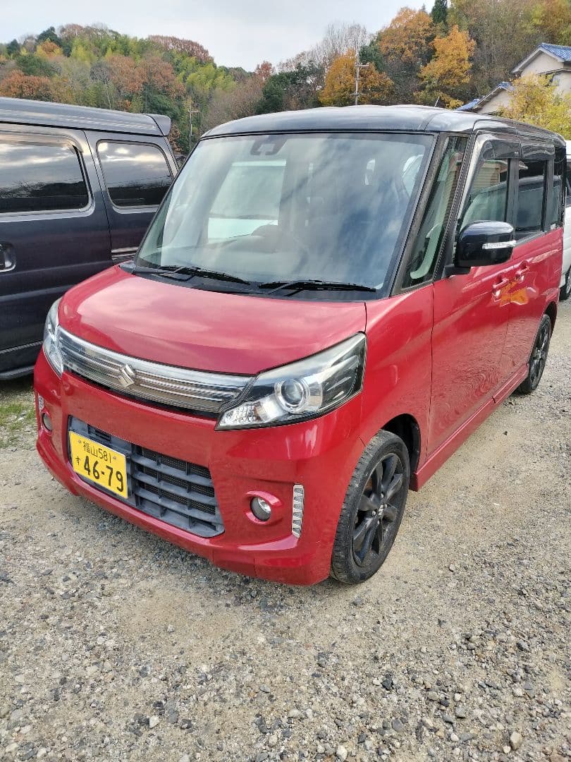 スズキ　スペーシアカスタム　レーダーブレーキ　パワースライドドア