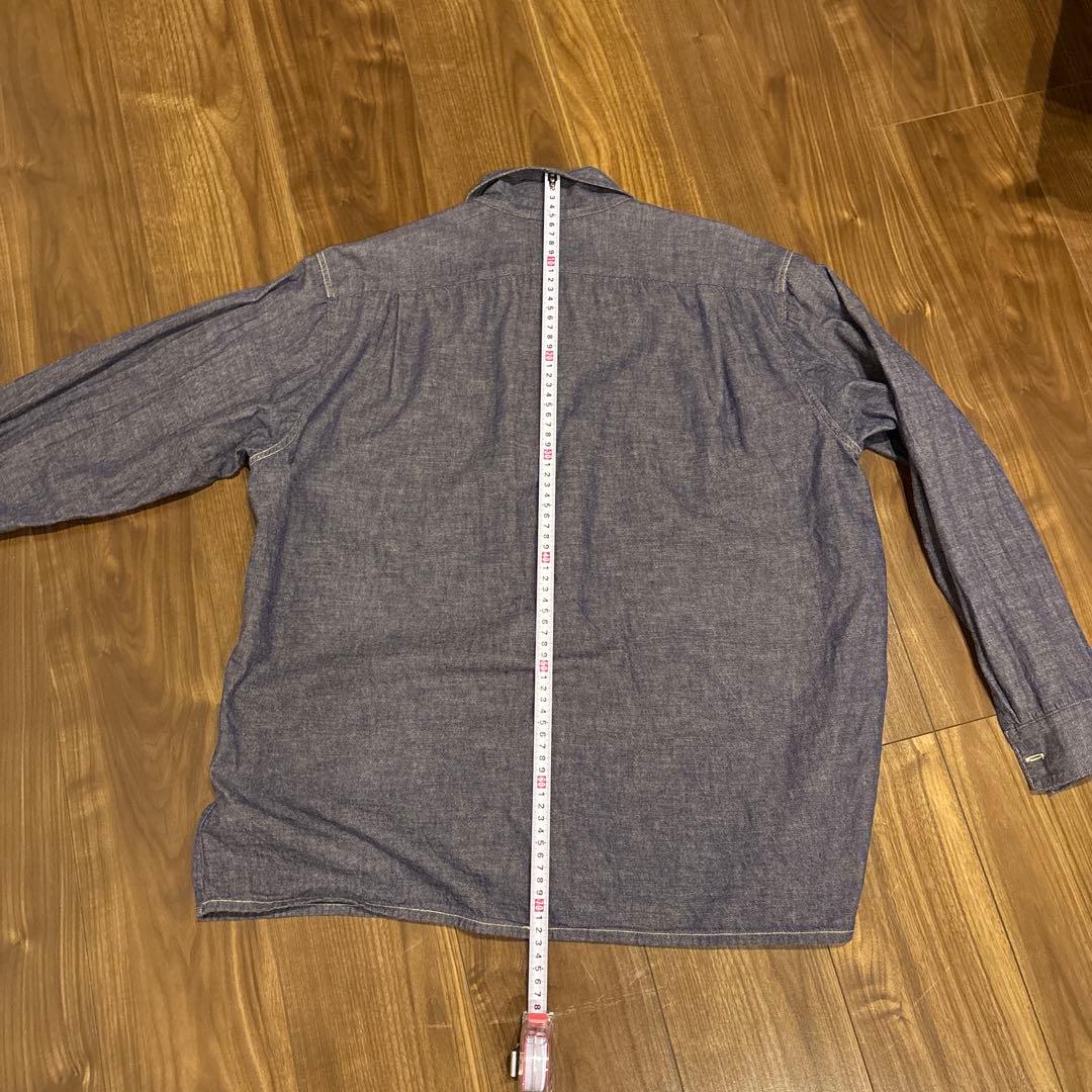Comoli 長袖デニムシャツ サイズ1