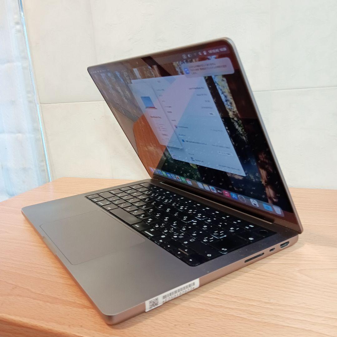 923極美品！ MacBook ProM1pro14インチ1TBスペースグレイ