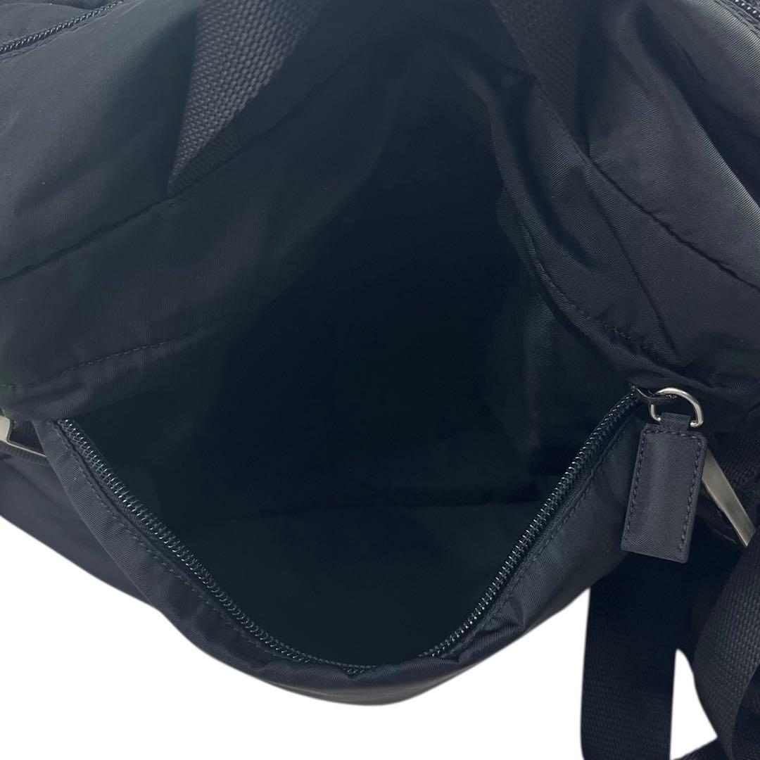 希少 PRADA 3WAY ウエストバッグ リュック ナイロン ボディ ブラック