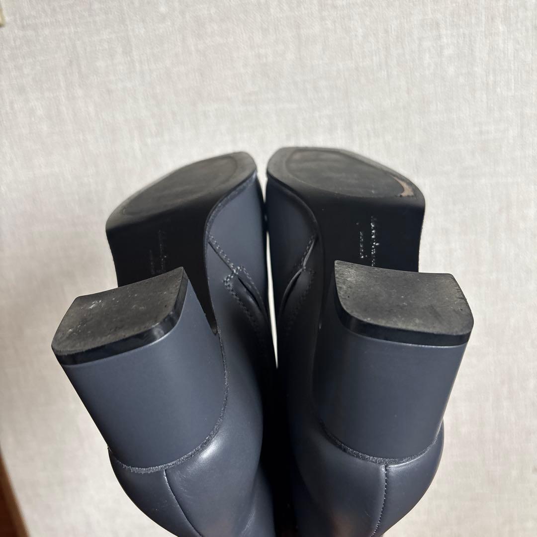 【半額値下げ】SalvatoreFerragamo ブーツ ガンチーニグレー