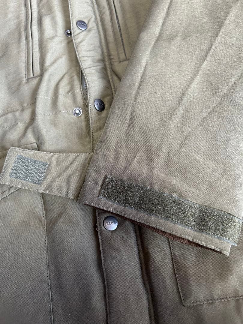 ブルコ bluco マウンテンパーカー 60/40 カーキ M