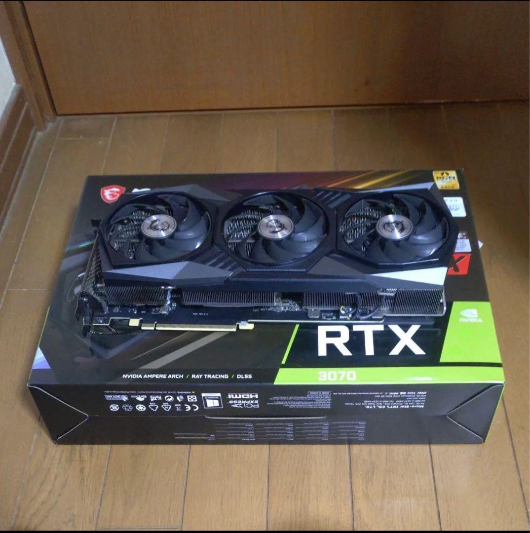 グラフィックボード・グラボ・ビデオカード MSI RTX 3070 GAMING X TRIO
