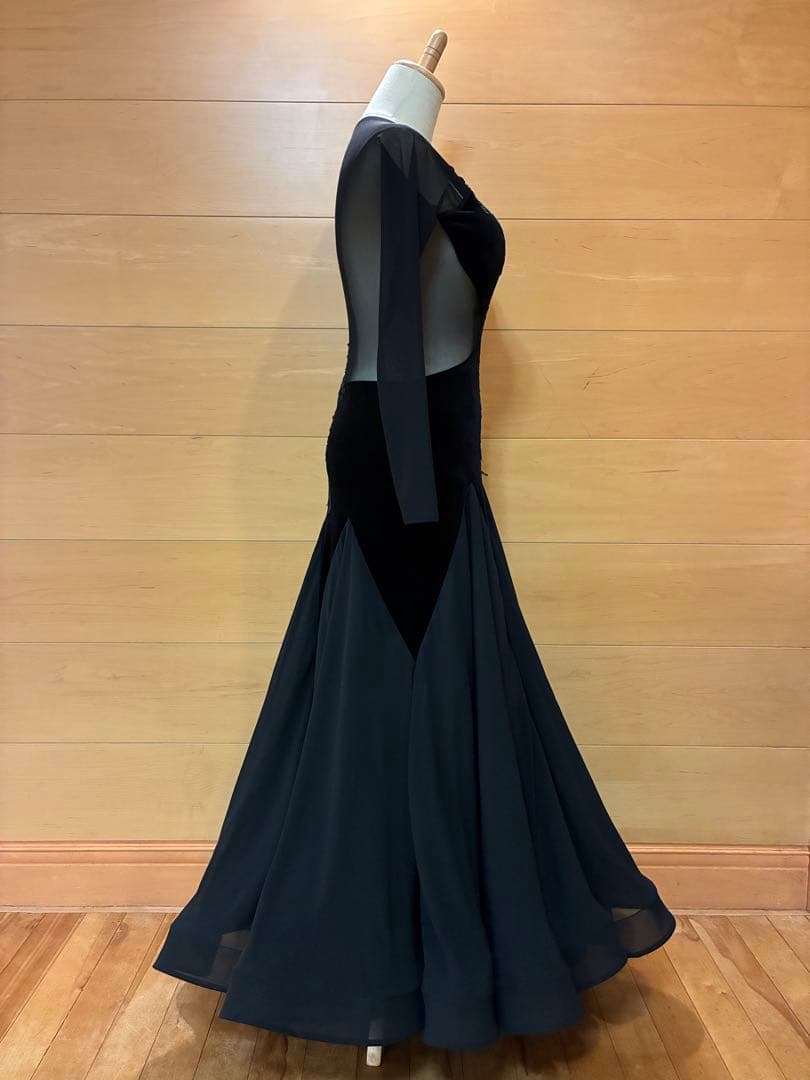 【TID M157D】ボールルームワンピース(黒)