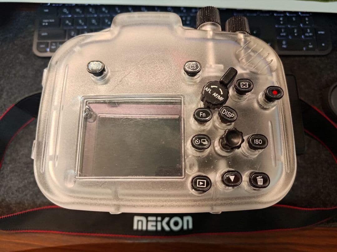 【水中撮影】ソニーSony α7IIミラーレス本体、Meikonハウジング