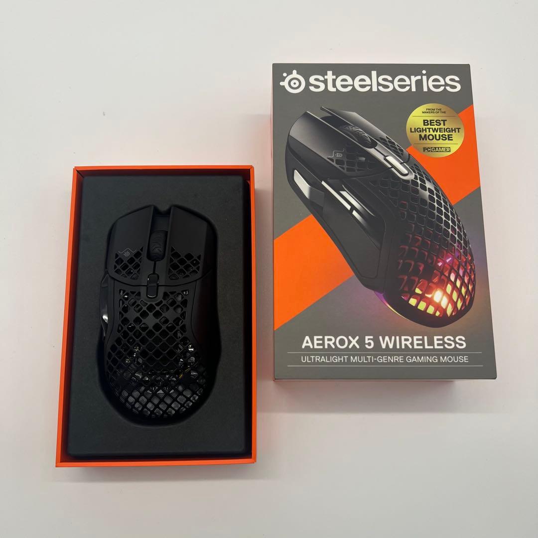 AEROX 5 WIRELESS steelseries ゲーミングマウス