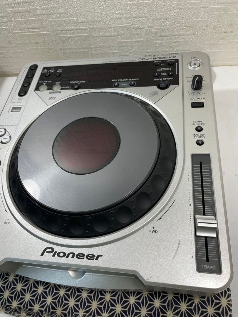 pioneer dj パイオニア　CDJ-800mk2 レンズメンテナンス