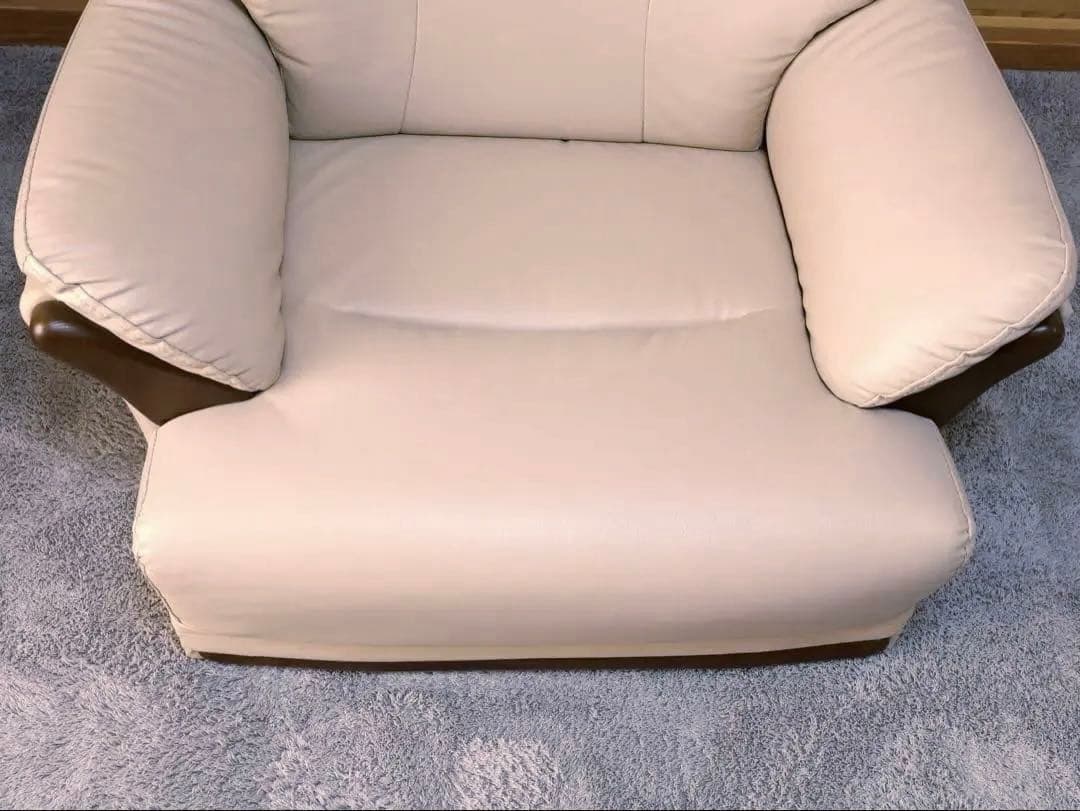 美品！ニトリ 1人用ソファ(Nシールド コウテイ3) パーソナルチェア