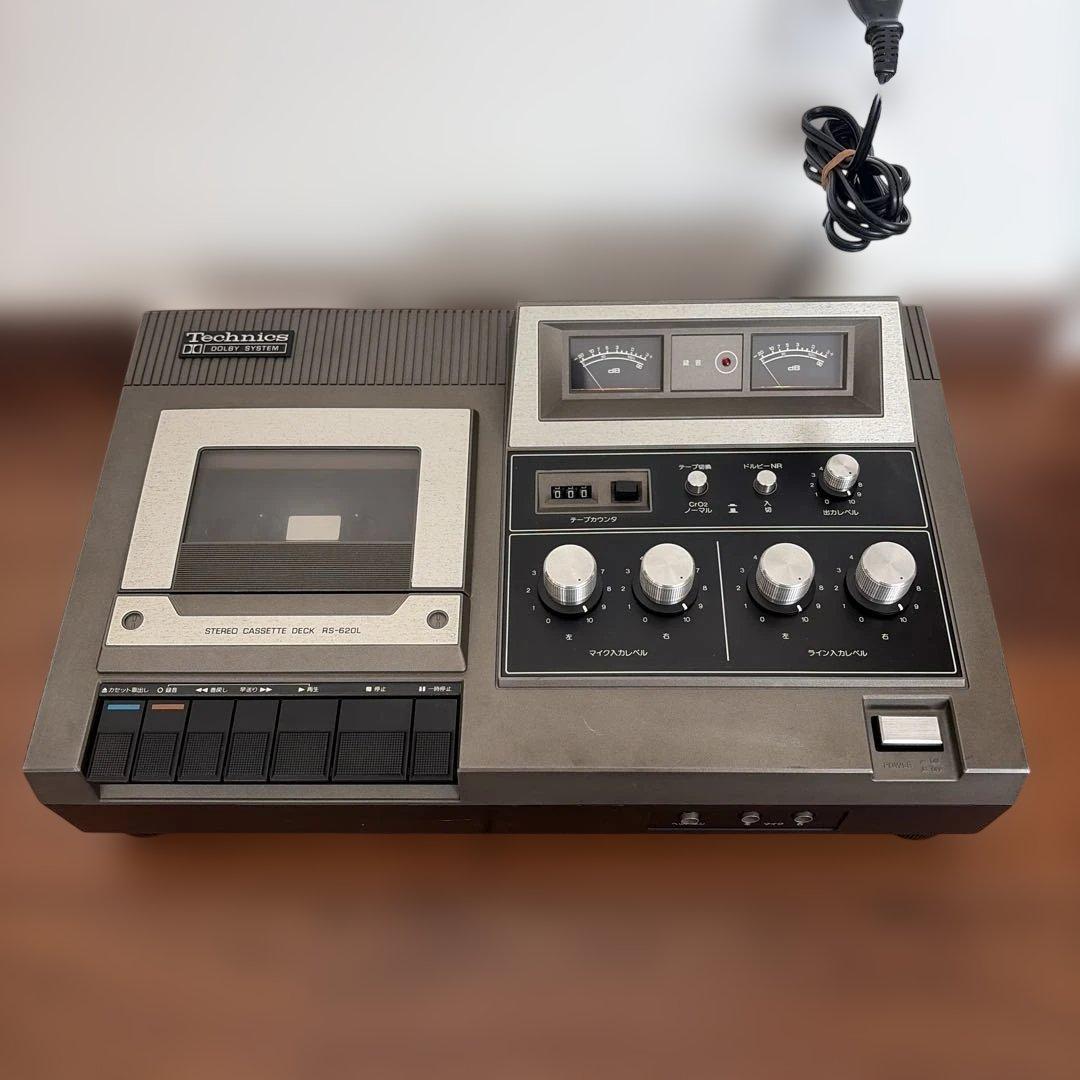 Technics テクニクス RS-620L ステレオカセットデッキ 稼働品