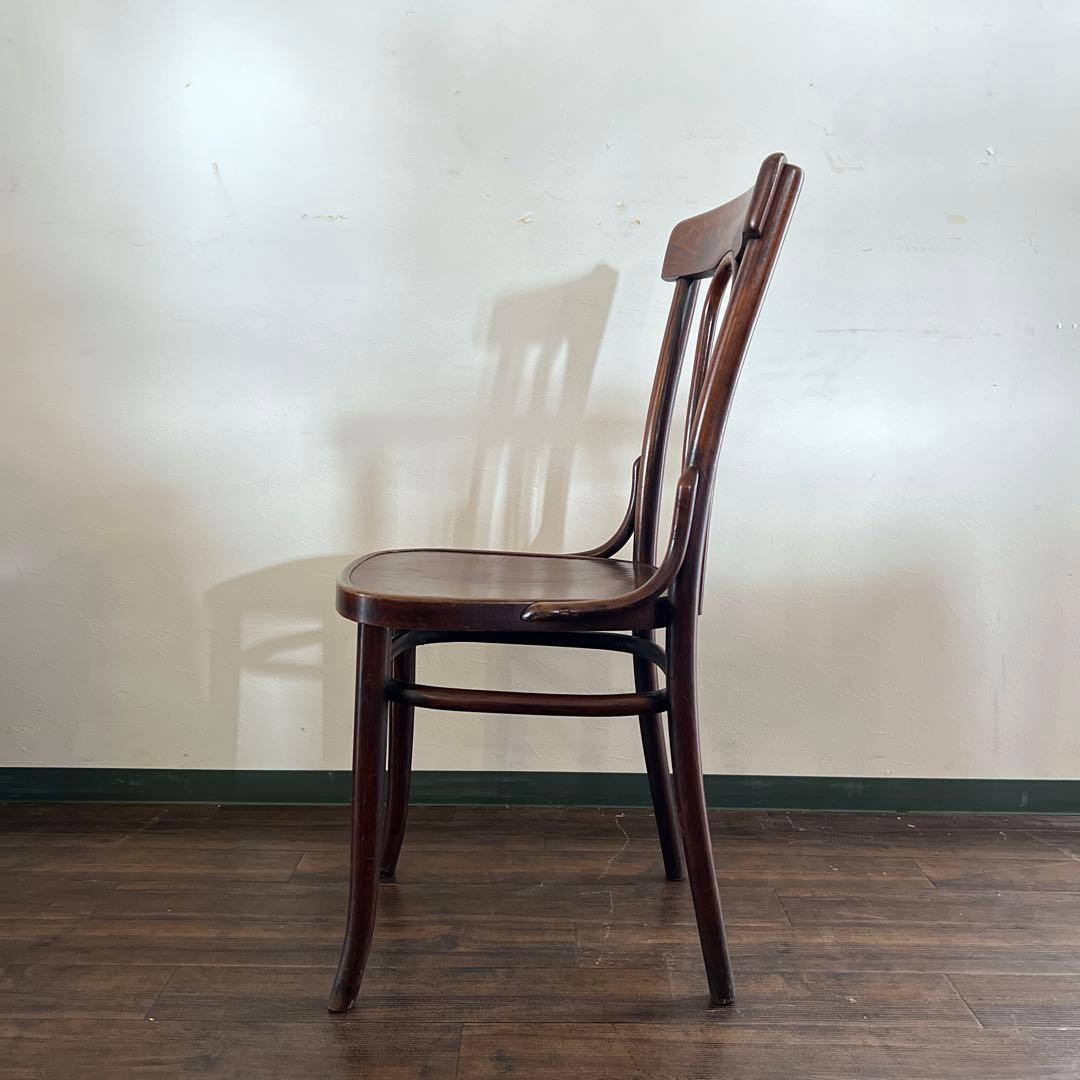 k967r115 曲げ木が美しいベントウッドチェア 英国アンティーク家具