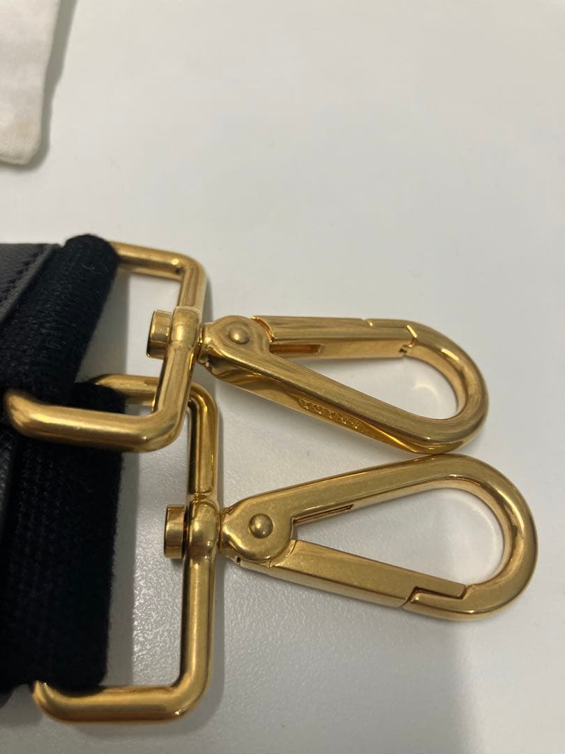 プラダ PRADA ショルダーバッグ ストラップ ゴールド金具