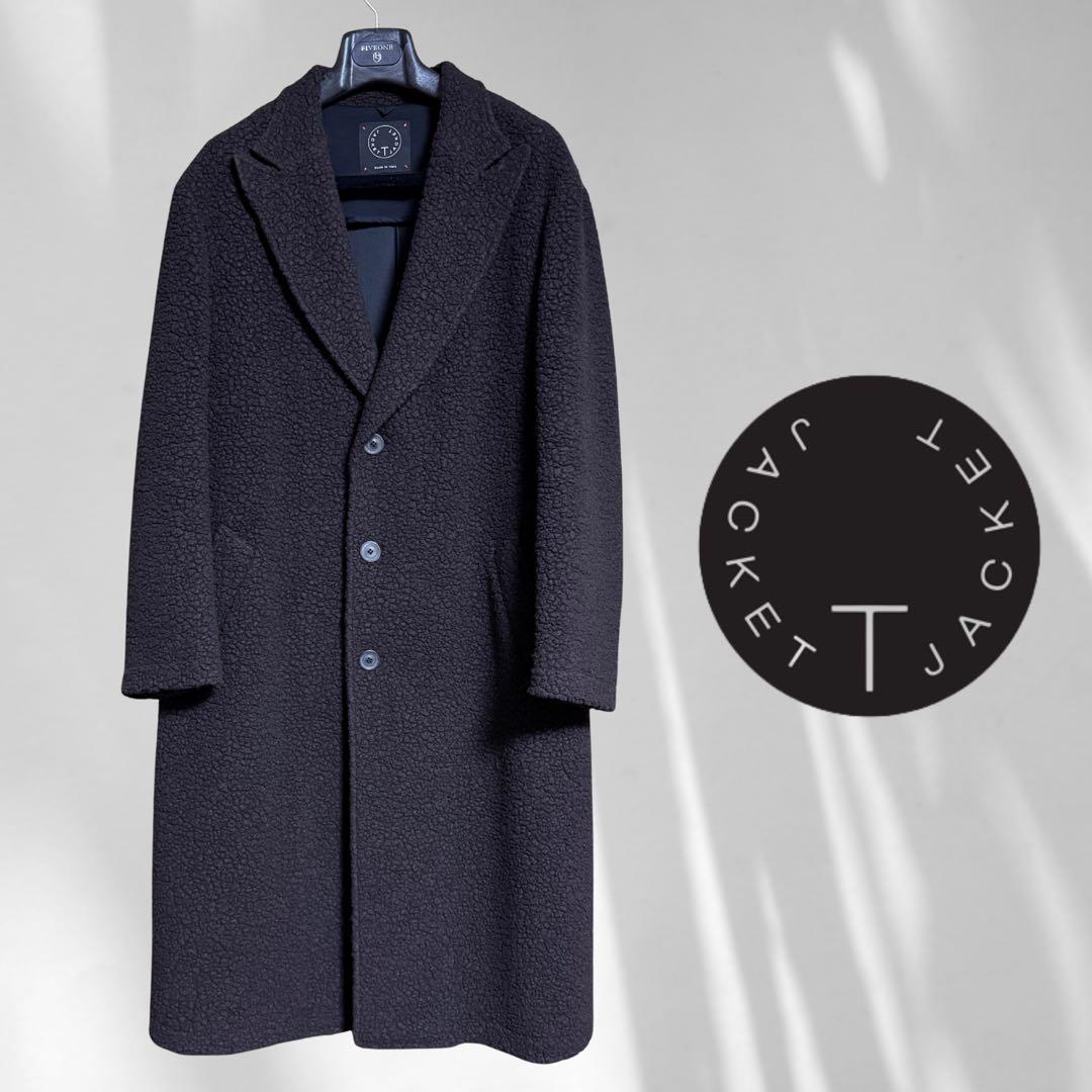 【希少・極美品】T-JACKET ボア シングルチェスターコート