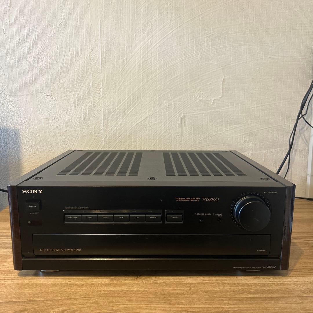 SONYプリメインアンプ　ta-f333esj