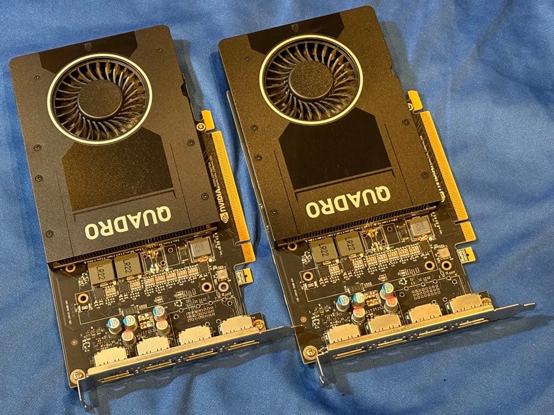 NVIDIA Quadro P2000グラフィックボード 2枚セット