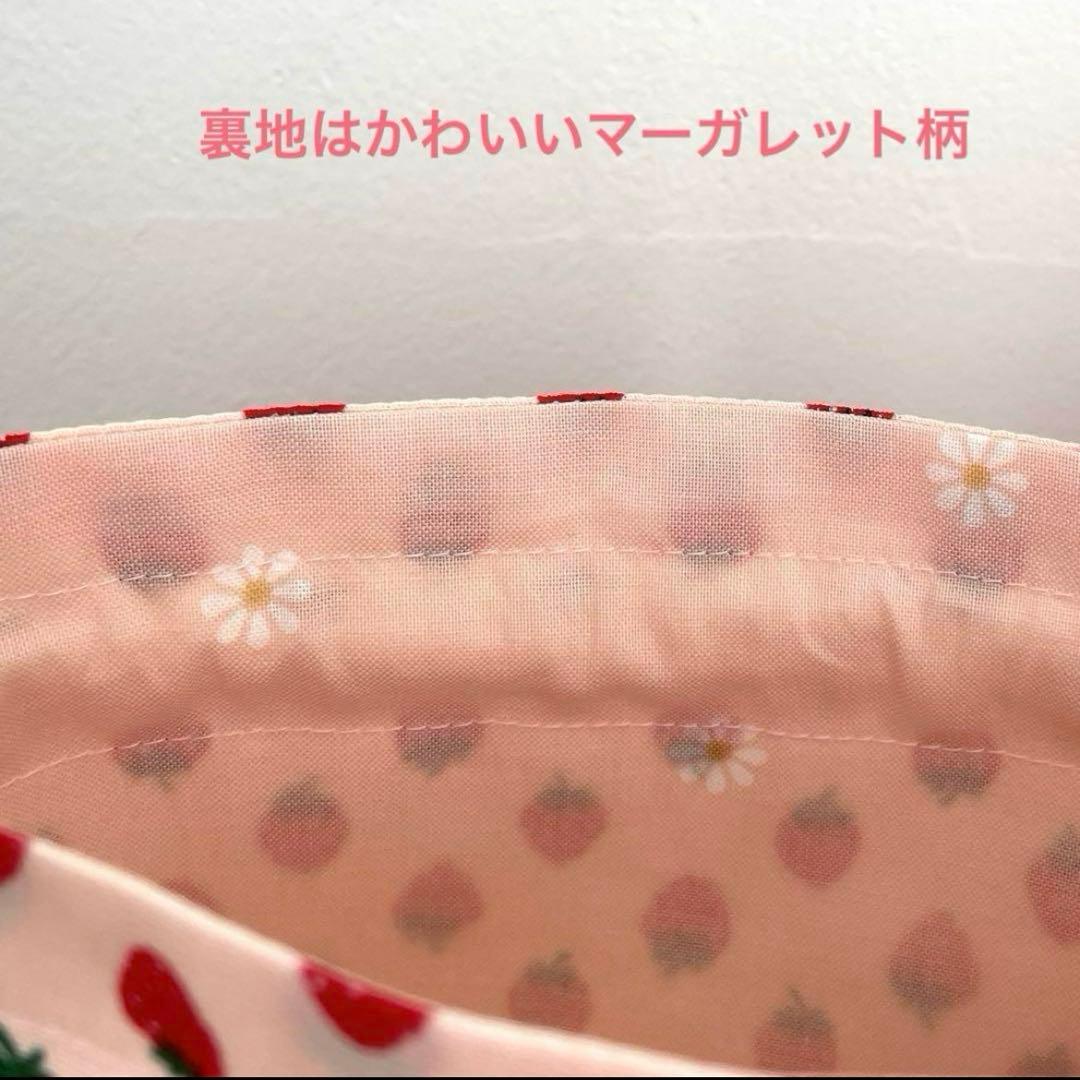 ハンドメイドレッスンバッグ 他　入園・入学 【5点セット】うさちゃん といちご