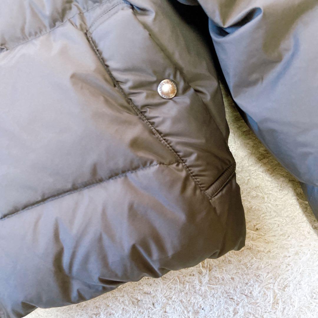 The Loft Labo ロフトラボ　ノーカラーダウンジャケット　チャコール