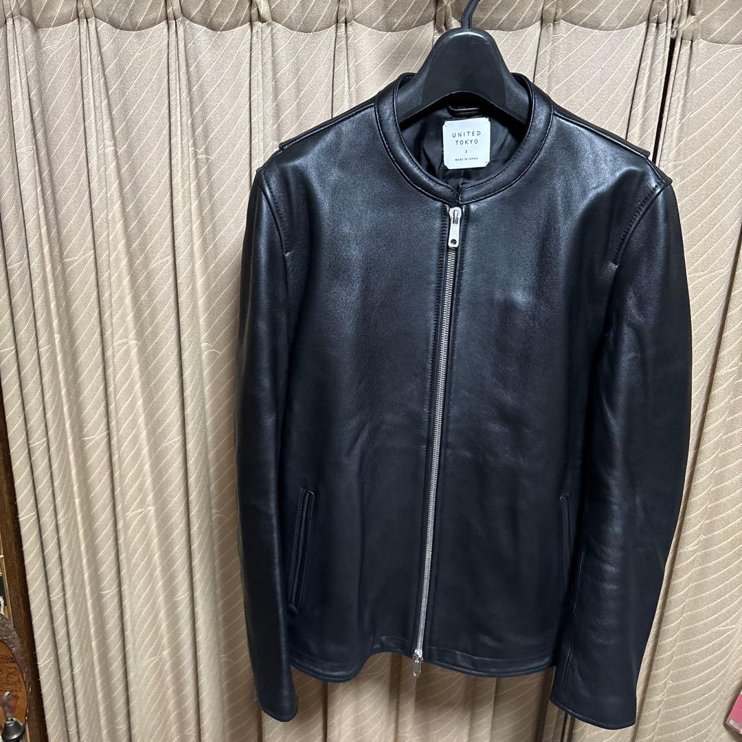 UNITED TOKYO シングルライダース サイズ　3 美品