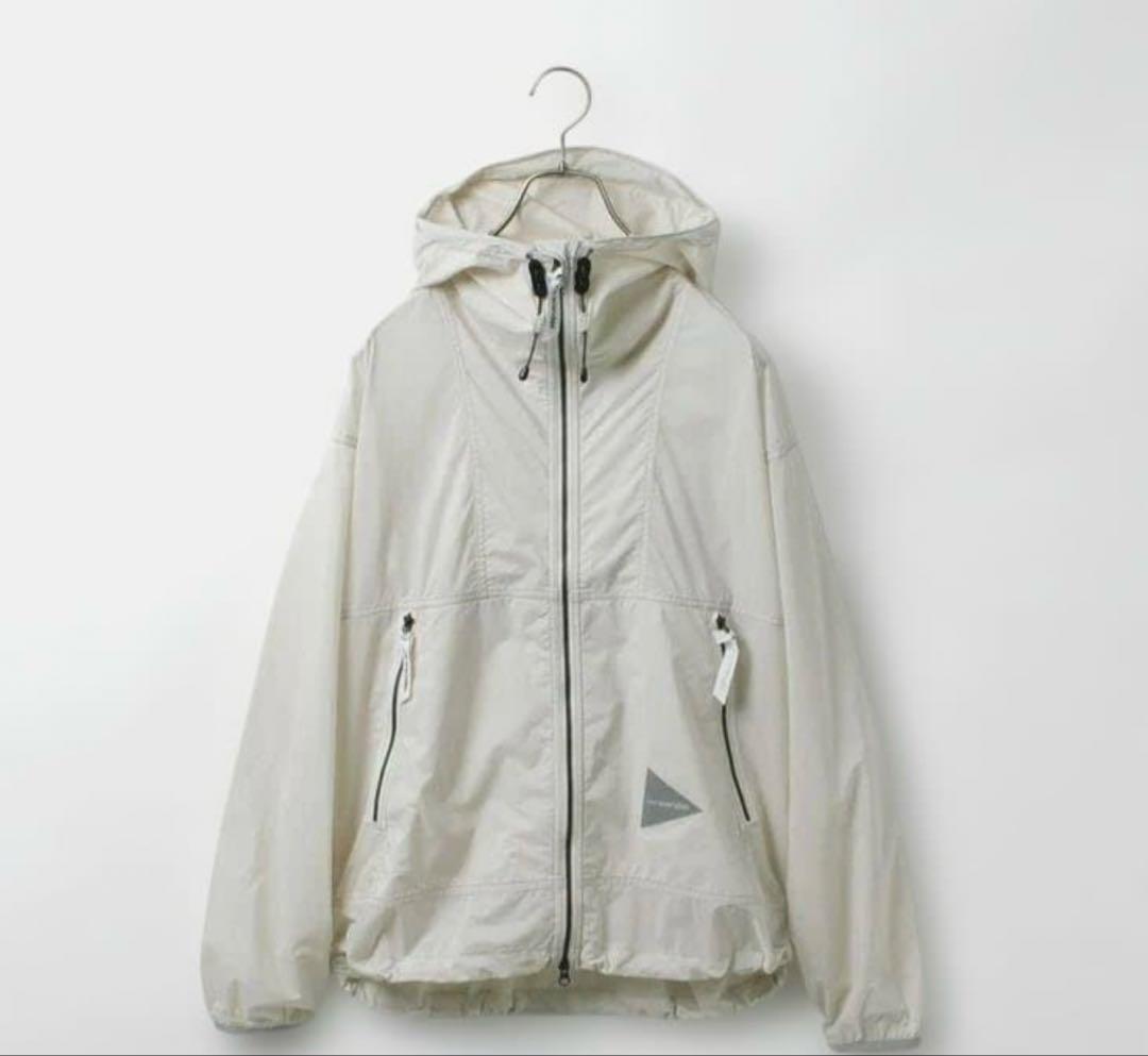 ジャケット・アウター AND WANDER PERTEX WIND JACKET