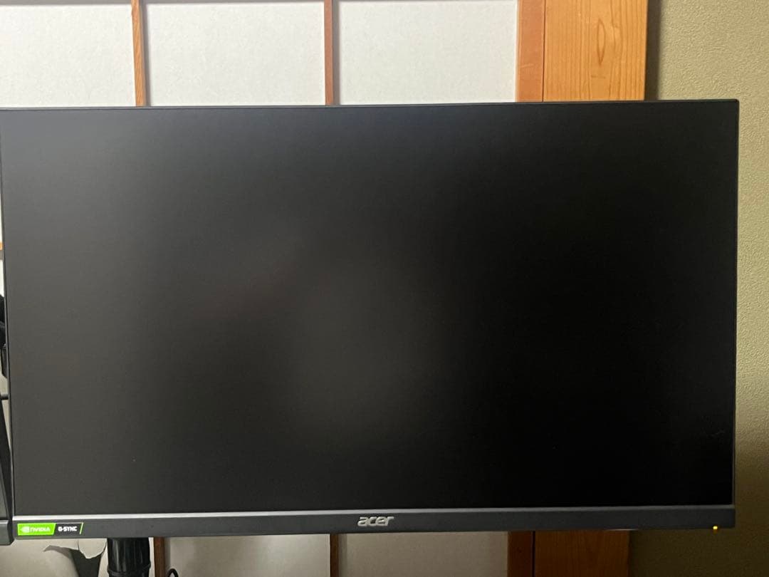 Acerゲーミングモニター 24.5 IPS0.5ms 240Hz G-SYNC