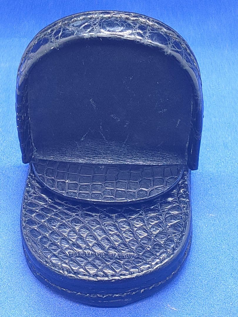 CYPRIS・キプリスクロコダイルレザー馬蹄型小銭入れ 中古品