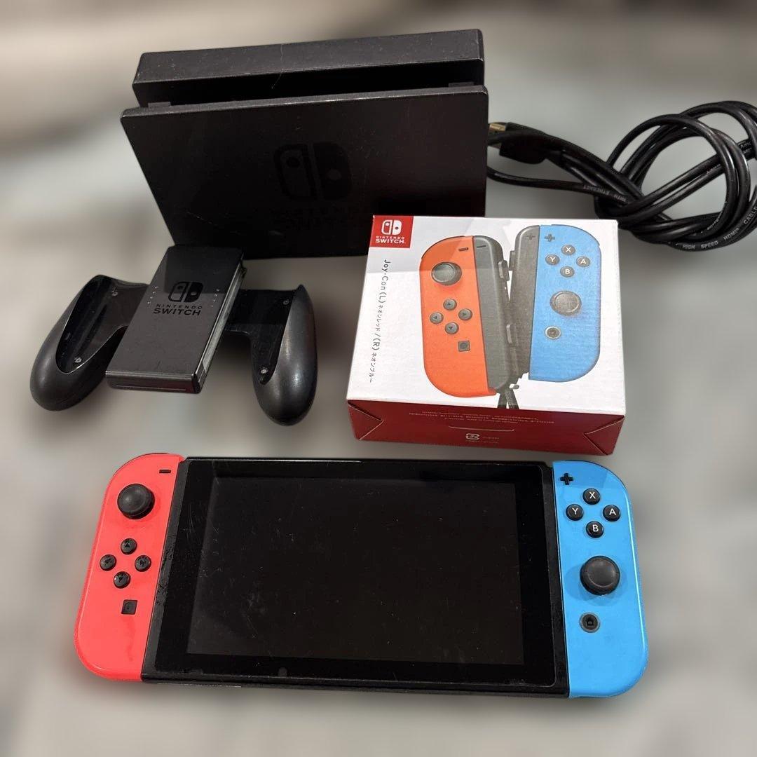 Nintendo Switch 赤/青 Joy-Con 本体　まとめて