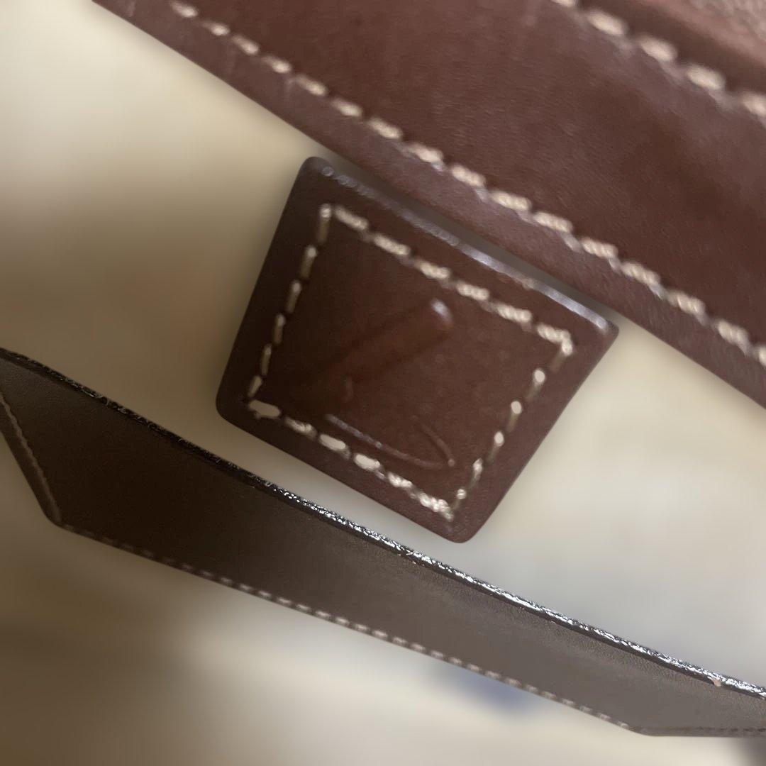 【美品】土屋鞄 コンフィオCONFFIO オイルヌメ ビジネスバッグ ブラウン