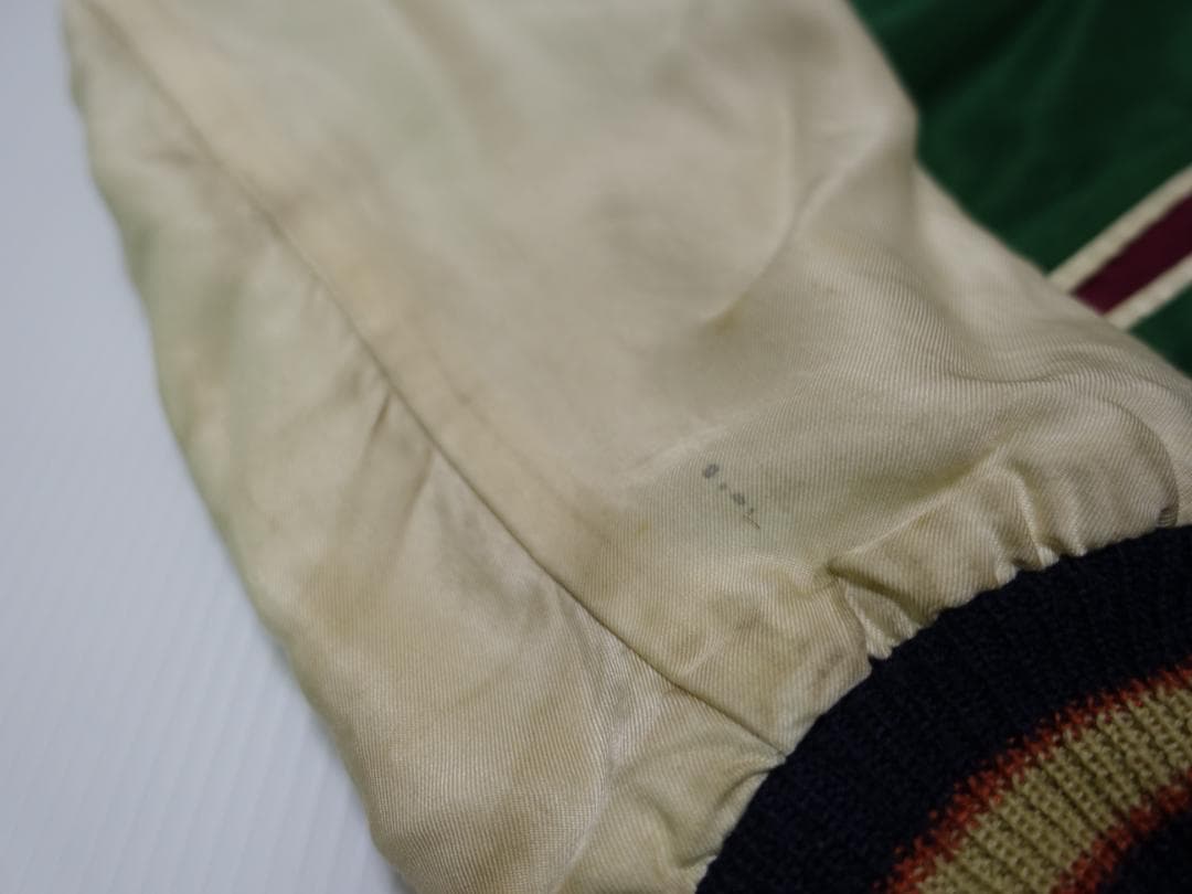 テーラー東洋 スカジャン TT11591 グリーン ブルー　M